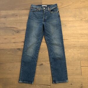 Levi Wedgie Straight Jeans